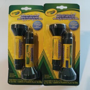 Crayola Washable Glue Sticks 2 Packs Of 2